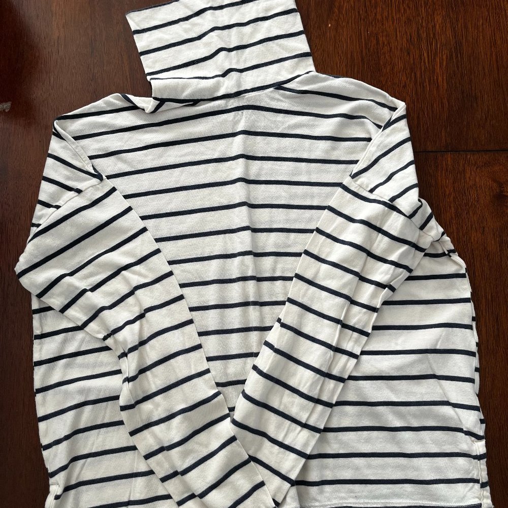 Striped Turtleneck